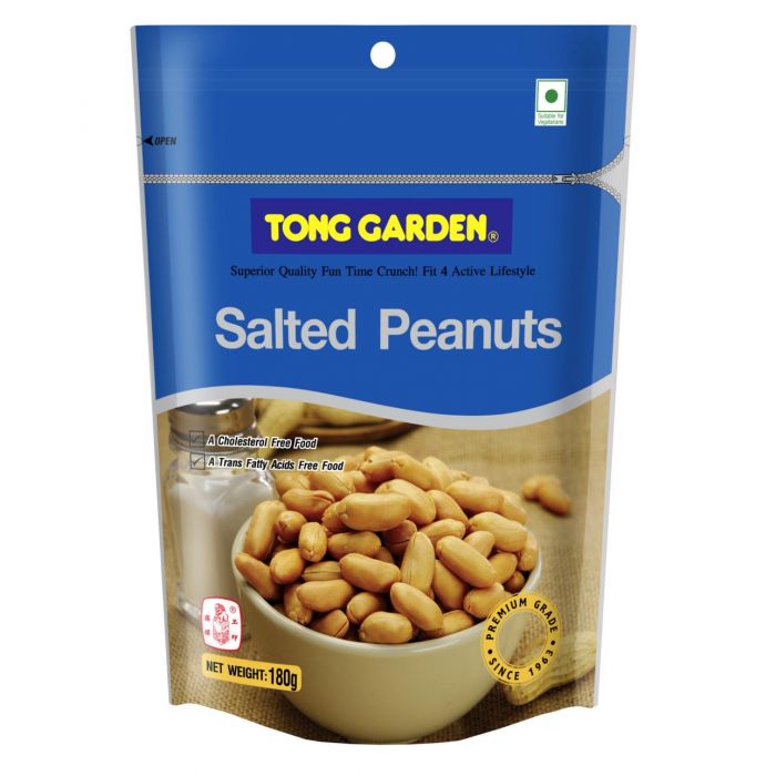 tong garden salted peanuts 180g