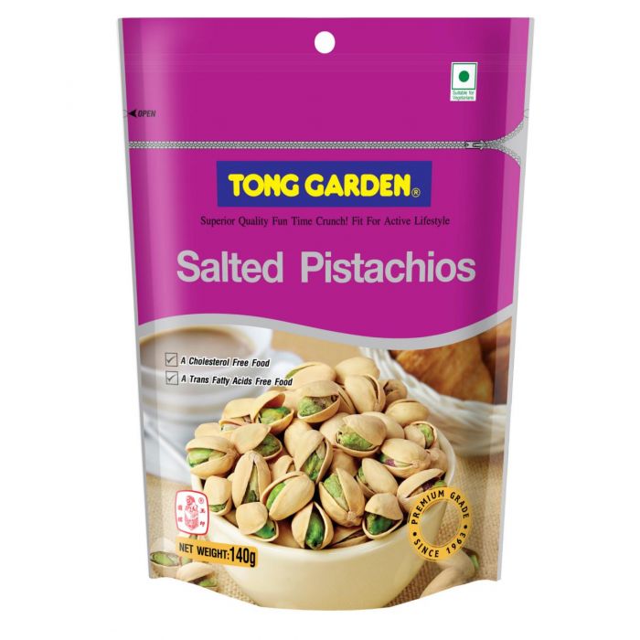 tong garden salted pistachio 140g