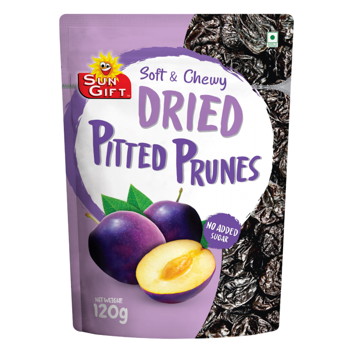 Sungift Dried Pitted Prunes 120g