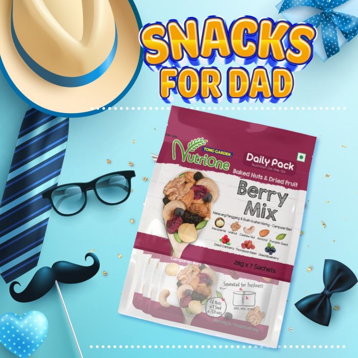 Berry Mix - Baked Nuts & Dried Fruits Daily Pack 196g