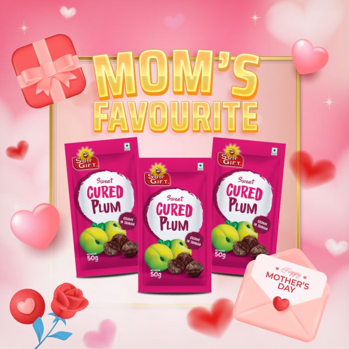 [Bundle of 5] Sungift Sweet Cured Plum 50g