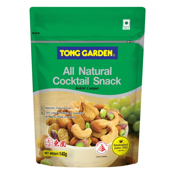 All Natural Cocktail Snack 140g