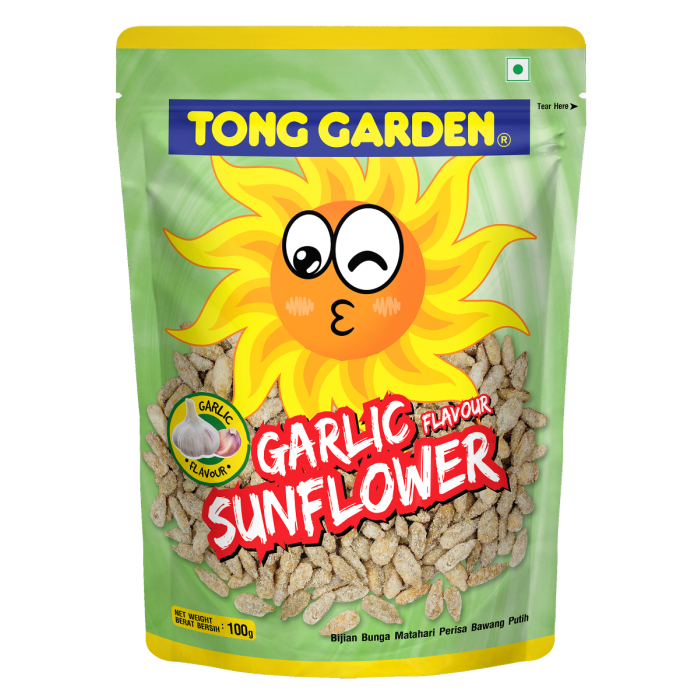 Garlic Sunflower Seeds 100G