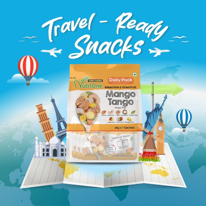 Mango Tango - Baked Nuts & Dried Fruits Daily Pack 196g