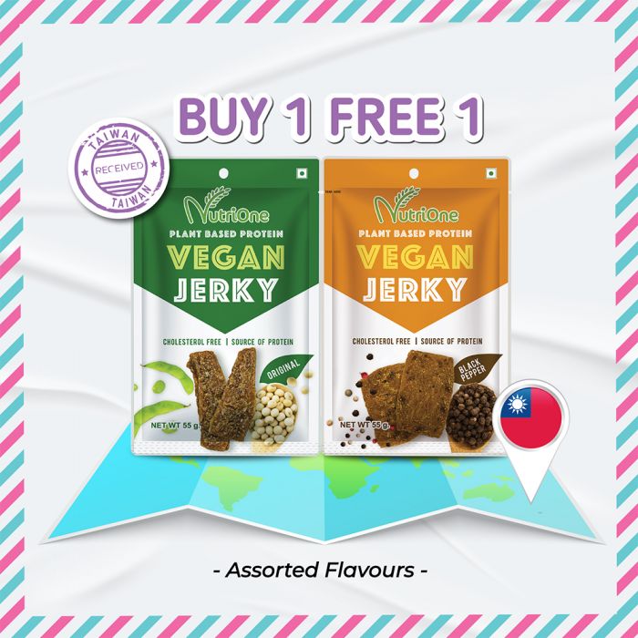 Vegan Jerky Buy 1 Free 1 (UP: RM17.60)