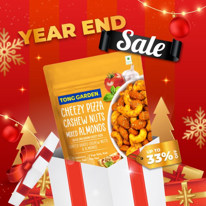 Cheezy Pizza Cashew Nuts Mixed Almonds 160g